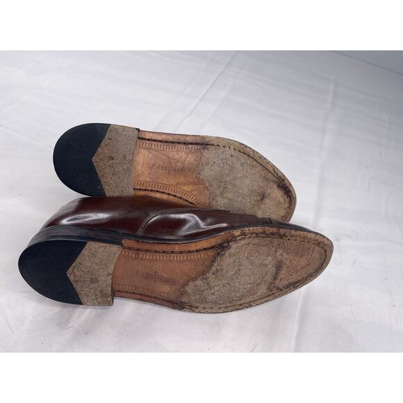 Cole Haan Caldwell Burgundy Leather Cap toe Oxfords Shoes Men's Size 9.5 - Picture 13 of 13